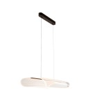 Pendant lamps over the island - Italux Casel Pendant LED 32W 1600 lm 3000K (Warm White) Coffee PND-57882-32W-3K - product 3
