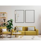 Triple pendant lamps - Italux Tica Pendant 3xLED 22W 950 lm 3000K (Warm White) Black, White PND-83949-3-BK - product 2