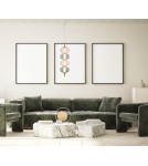 Single pendant lamps - Italux Testa Pendant 4xLED 16W 1000 lm 3000K (Warm White) Black, white, transparent PND-84938-4V-BK - product 2