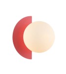 Wall lamps spheres - Italux Nauti Wall lamp 1xG9 25W Pink WL-37482-ROSE - product 1