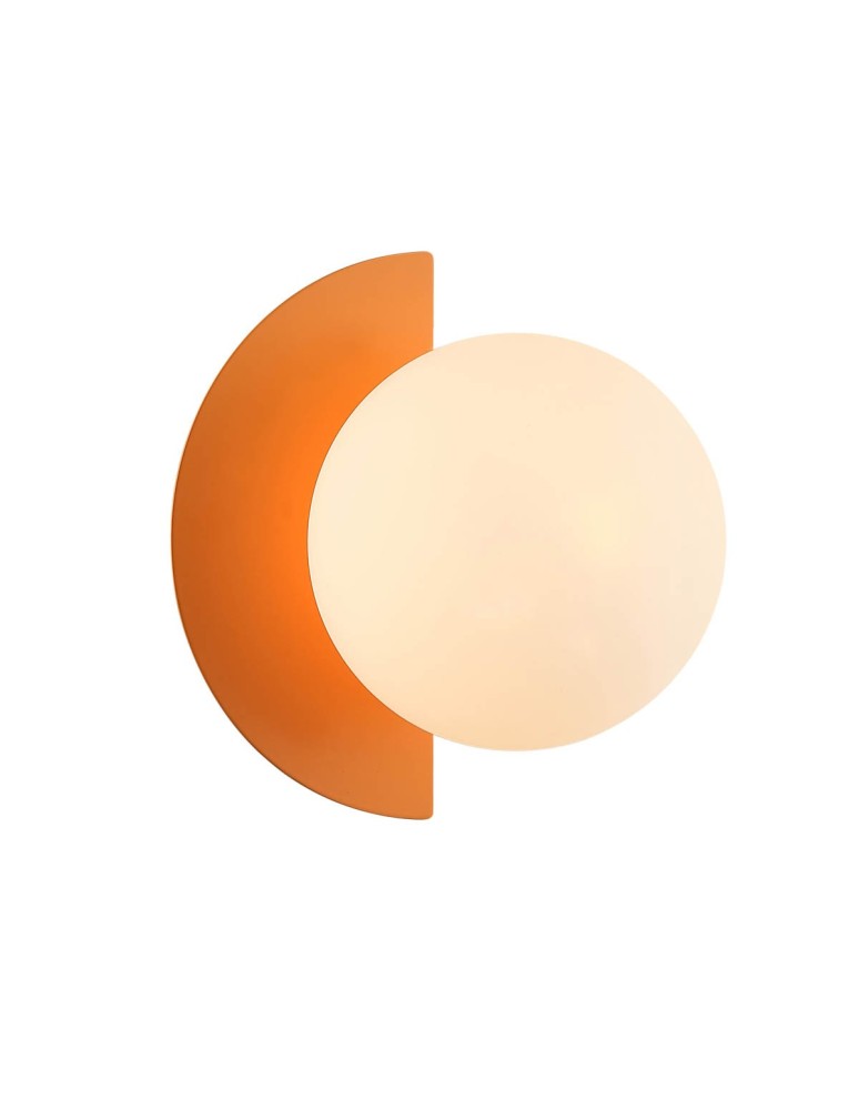 Wall lamps spheres - Italux Nauti Wall lamp 1xG9 25W Orange WL-37482-OR - product kolory-swiatla.pl 1