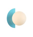 Wall lamps spheres - Italux Nauti Wall lamp 1xG9 25W Blue WL-37482-BLU - product 1