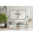 Single pendant lamps - Italux Sanke Pendant 1xLED 8W 380 lm 3000K (Warm White) Black PND-63849-2-BK - product 2