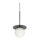 Pendant lamps - UMMO BORRA B black ceiling pendant lamp BRB122P0 - product 1