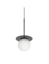 UMMO BORRA B black ceiling pendant lamp BRB122P0