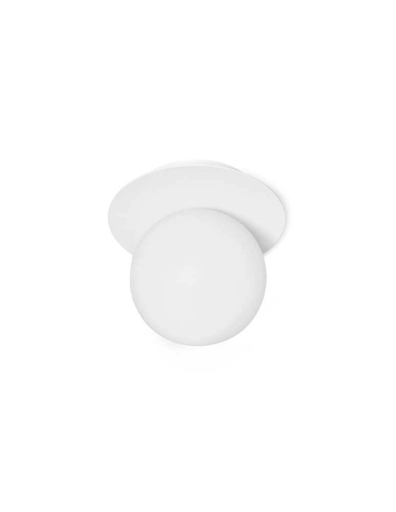Wall lamps - UMMO BORRA A White Wall lamp / Wall sconce B1A11000. - product kolory-swiatla.pl 1