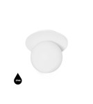 Bathroom wall lamps - UMMO BORRA A White Wall Lamp / Wall Sconce with Enhanced IP44 Waterproofing B1A110S0. - product 1