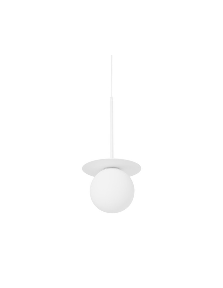 Pendant lamps - UMMO BORRA B white ceiling pendant lamp BRB111P0 - product kolory-swiatla.pl 1