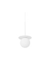 UMMO BORRA B white ceiling pendant lamp BRB111P0