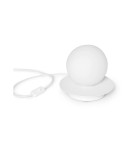 Table lamps - UMMO BORRA ST white table lamp B1A111P1 - product 1