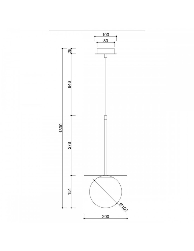 Pendant lamps - UMMO BORRA B white and brass ceiling pendant lamp with IP44 increased waterproofing BRB131PS0 - product kolory-swiatla.pl 5