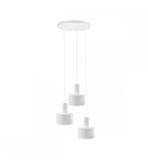 Pendant lamps - UMMO ENKEL 3P white ceiling lamp EN3311P3. - product 1