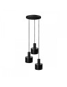 UMMO ENKEL 3P black pendant / plafond lamp EN3322P3