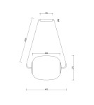 Pendant lamps - UMMO EPLI white ceiling pendant lamp EP0111P0 - product 4