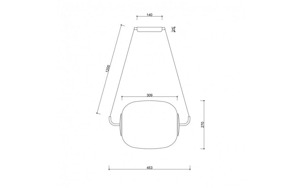 UMMO EPLI biała sufitowa lampa wisząca EP0111P0