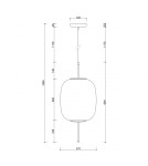 Pendant lamps - UMMO EPLI B white ceiling pendant lamp EPB111P0 - product 3