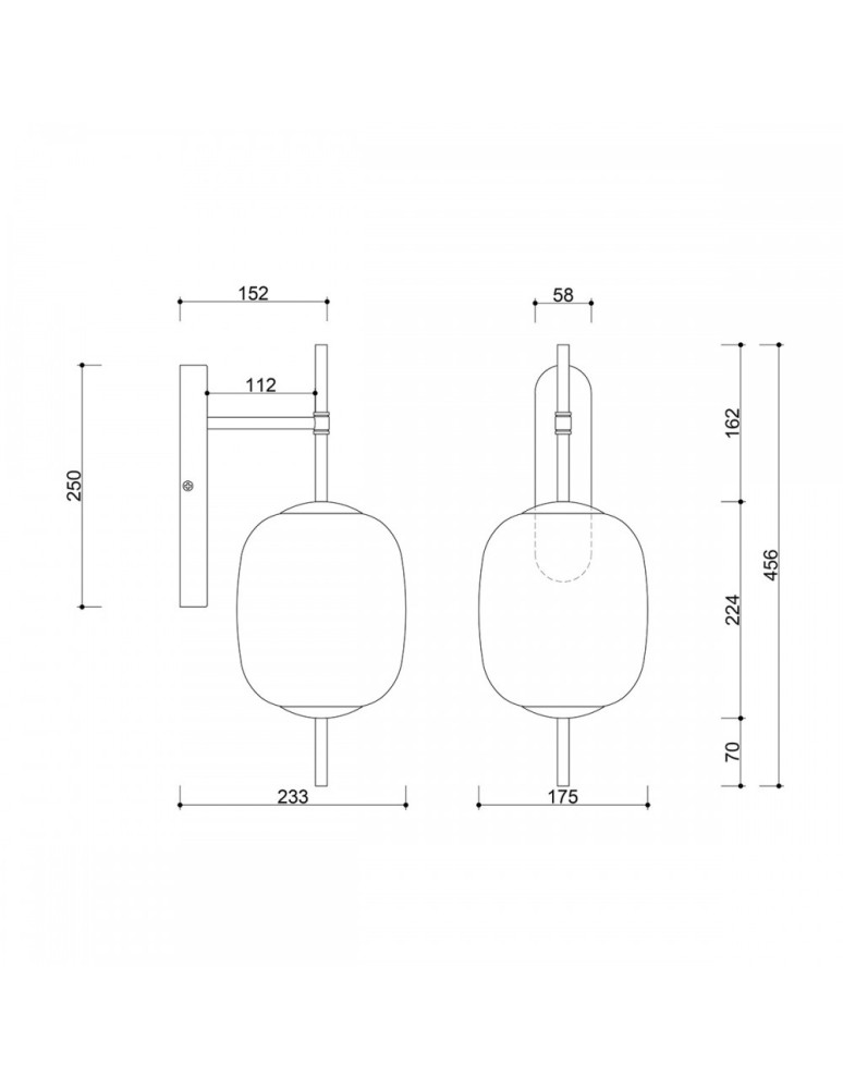 Wall lamps - UMMO EPLI MINI white wall lamp / wall sconce EMK11000. - product kolory-swiatla.pl 4