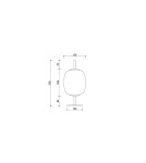 Table lamps - UMMO EPLI MINI ST white table lamp EMS111P1. - product 3