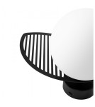 Bathroom wall lamps - UMMO FYLLO B black wall lamp / wall sconce with increased IP44 waterproofing FYB120S0 - product 5