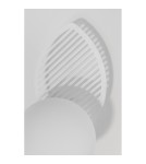 Bathroom wall lamps - UMMO FYLLO B white wall lamp / wall sconce with increased IP44 waterproofing FYB110S0 - product 4
