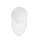 Bathroom wall lamps - UMMO FYLLO B white wall lamp / wall sconce with increased IP44 waterproofing FYB110S0 - product 5