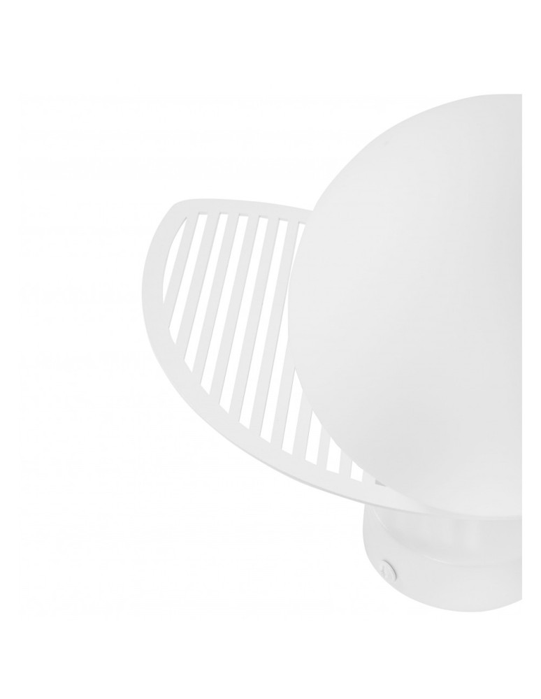 Bathroom wall lamps - UMMO FYLLO B white wall lamp / wall sconce with increased IP44 waterproofing FYB110S0 - product kolory-swiatla.pl 6