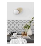 Bathroom wall lamps - UMMO FYLLO B brass wall lamp / wall sconce with increased IP44 waterproofing FYB130S0 - product 2