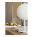 Table lamps - UMMO HANEA ST white table lamp with shelf HAS111P1 - product 3