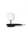 UMMO HANEA ST black table lamp with shelf HAS122P1