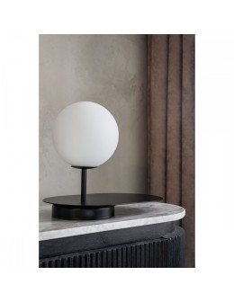 UMMO HANEA ST black table lamp with shelf HAS122P1 - product 2