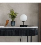 Table lamps - UMMO HANEA ST black table lamp with shelf HAS122P1 - product 3
