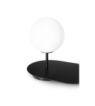 Table lamps - UMMO HANEA ST black table lamp with shelf HAS122P1 - product 4