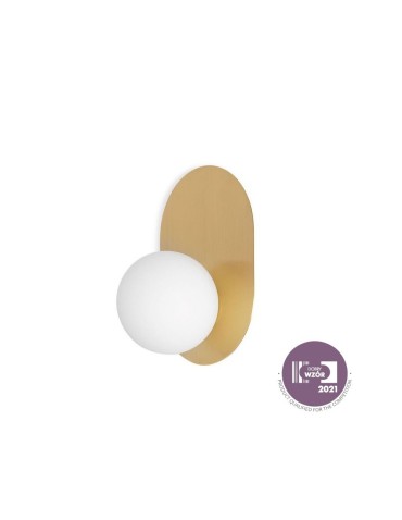 UMMO HANEA mosiężna lampa ścienna / kinkiet HA013000