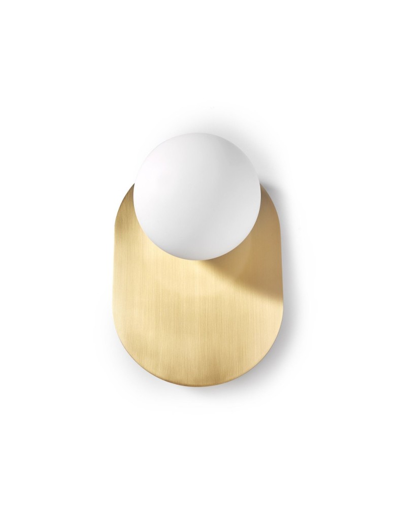 Bathroom wall lamps - UMMO HANEA brass wall lamp / wall sconce HA013000 - product kolory-swiatla.pl 2