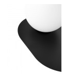 Bathroom wall lamps - UMMO HANEA black wall lamp / wall sconce with increased IP44 waterproofing HA0120S0 - product 4