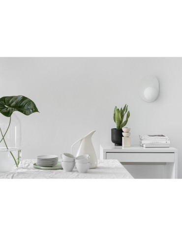 UMMO HANEA white wall lamp / wall sconce with increased IP44 tightness HA0110S0 - product 2