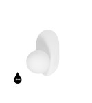 Bathroom wall lamps - UMMO HANEA white wall lamp / wall sconce with increased IP44 tightness HA0110S0 - product 5
