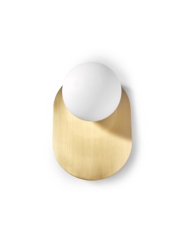UMMO HANEA brass wall lamp / wall sconce with increased IP44 waterproofing HA0130S0 - product 2