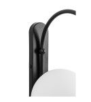 Bathroom wall lamps - UMMO KOBAN D black wall lamp / wall sconce with increased IP44 waterproofing KOD120S0 - product 3