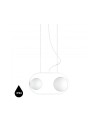 UMMO KOBAN A white ceiling pendant lamp with increased IP44 tightness KOA211PS0.