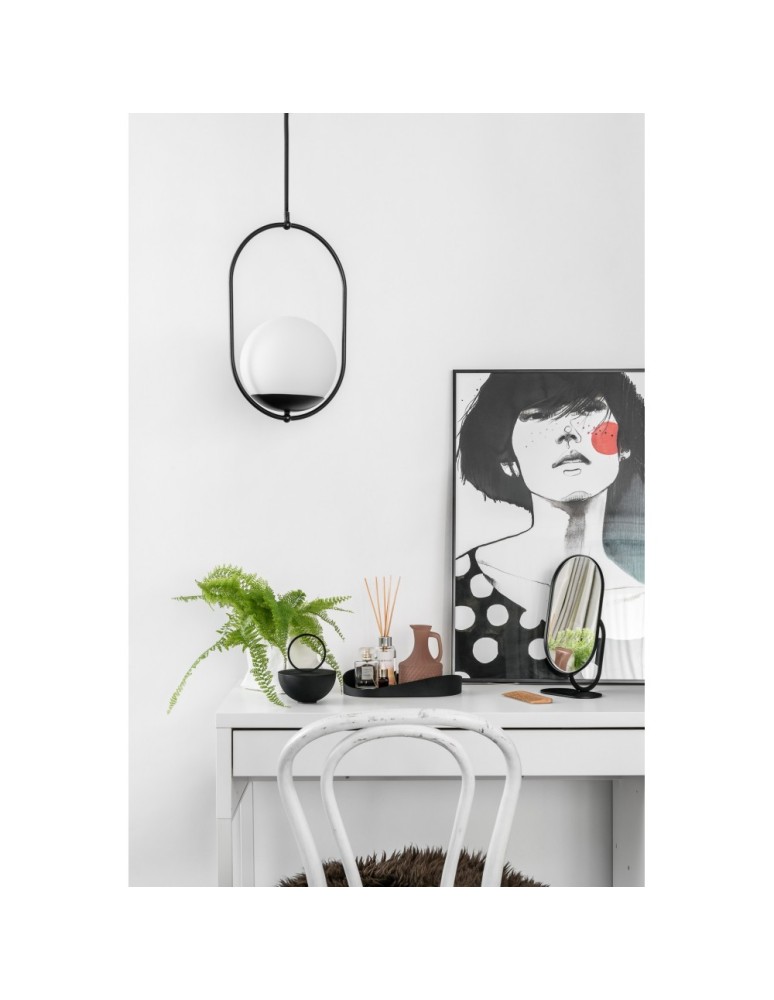 Pendant lamps - UMMO KOBAN B black ceiling pendant lamp with increased IP44 waterproofing KOB122PS0 - product kolory-swiatla.pl 2