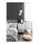 Pendant lamps - UMMO KOBAN C black ceiling pendant lamp with increased IP44 waterproofing KOC222PS0 - product 2