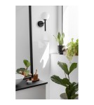 Bathroom wall lamps - UMMO KOP A black wall lamp / wall sconce with increased IP44 waterproofing KPA120S0 - product 2