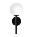 Bathroom wall lamps - UMMO KOP A black wall lamp / wall sconce with increased IP44 waterproofing KPA120S0 - product 5