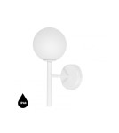 Bathroom wall lamps - UMMO KOP A white wall lamp / wall sconce with increased IP44 waterproofing KPA110S0 - product 1