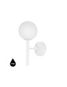 UMMO KOP A white wall lamp / wall sconce with increased IP44 waterproofing KPA110S0