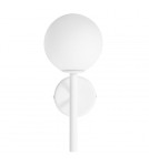 Bathroom wall lamps - UMMO KOP A white wall lamp / wall sconce with increased IP44 waterproofing KPA110S0 - product 3