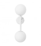 Bathroom wall lamps - UMMO KOP B white wall lamp / wall sconce with increased IP44 waterproofing KPB210S0 - product 3