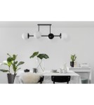 Bathroom ceiling lamps - UMMO KOP D black ceiling lamp / plafond with increased IP44 waterproofing KPD420S3 - product 2