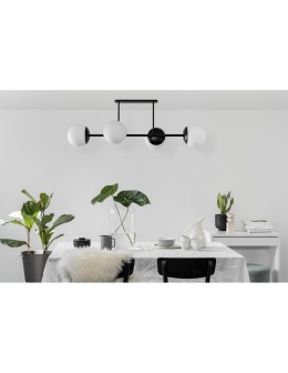 UMMO KOP D black ceiling lamp / plafond with increased IP44 waterproofing KPD420S3 - product 2